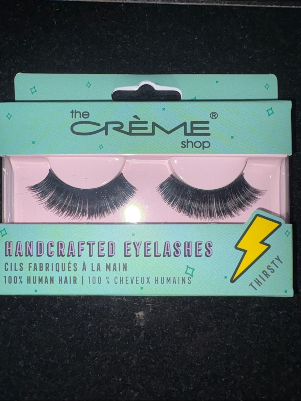 The Crème Shop Thirsty Handcrafted False Eyelashes - Black